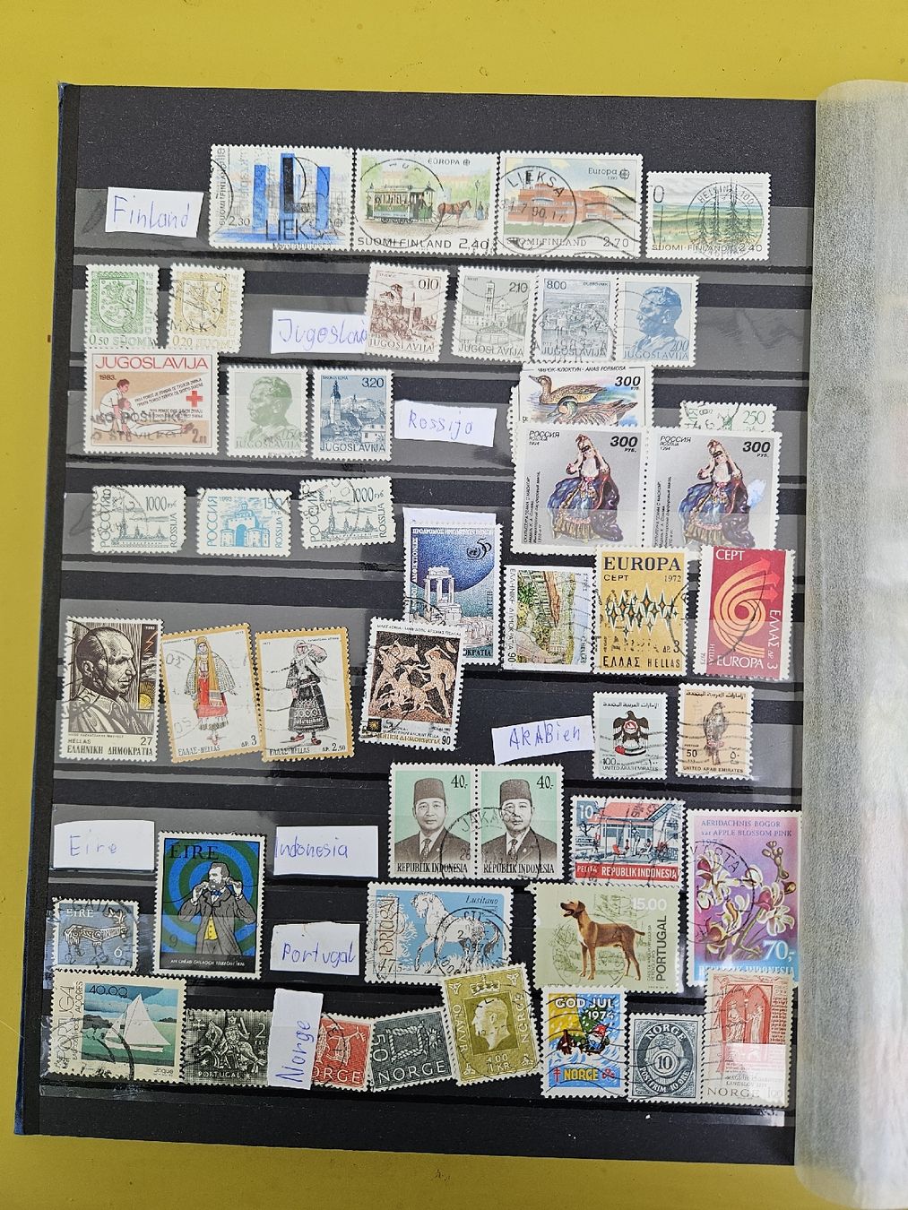 Alle Briefmarken: Collection de timbres anciens. – Gebraucht aus Biel/Bienne von echinops 6