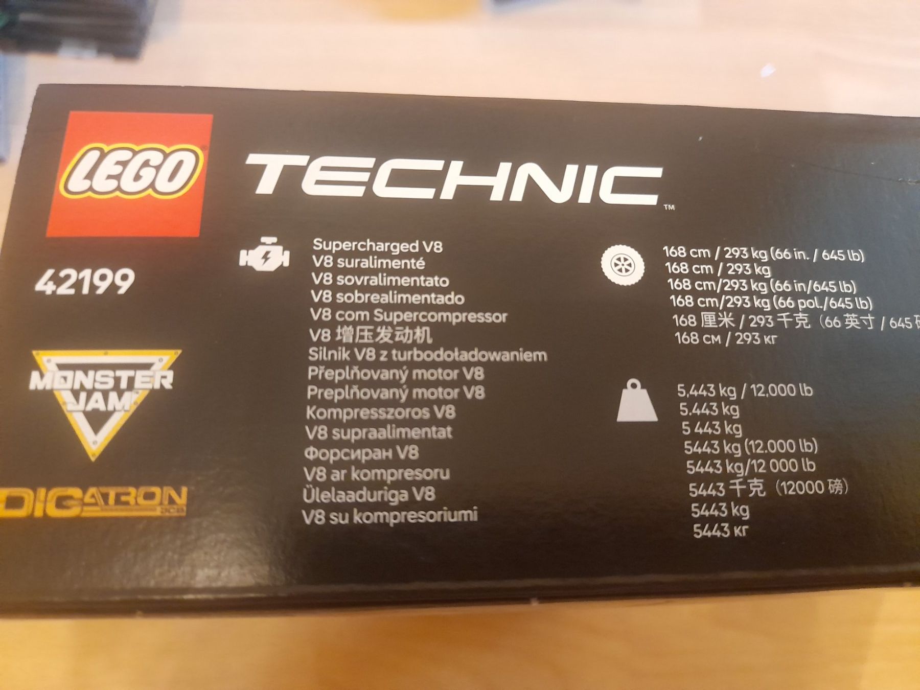 Lego Kit di costruzioni: LEGO Technic 42199 Monster Jam Digatron – Nuovo e nell'imballaggio originale da Lustmühle venduto da chevi03 3