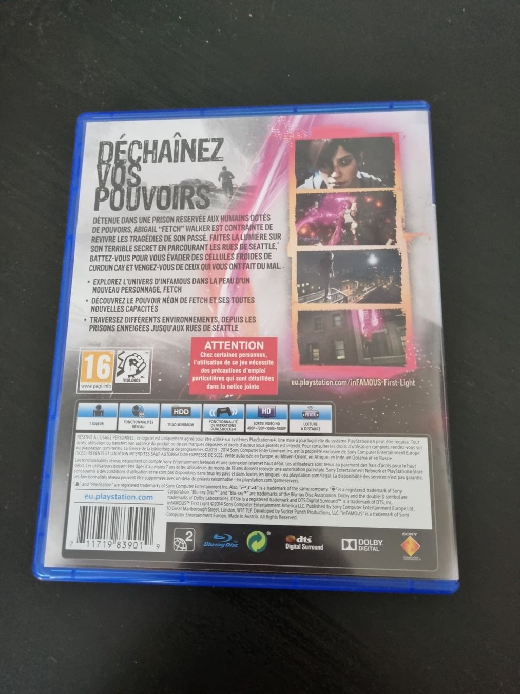 Spiele: inFamous First Light – Gebraucht aus La Tour-de-Peilz von  1