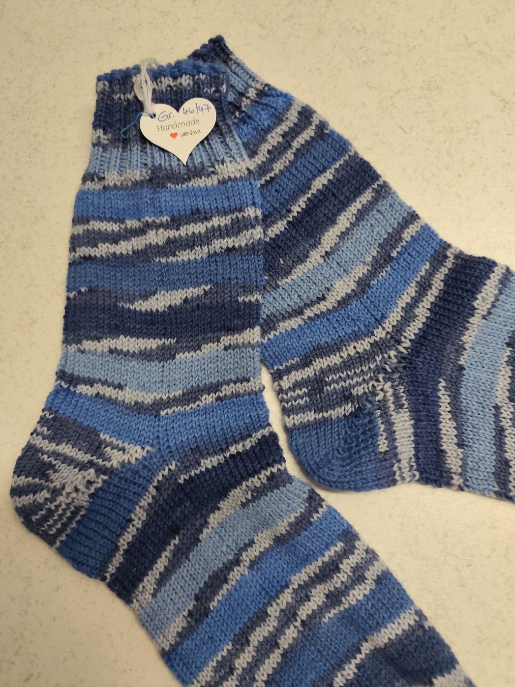 Calze: Handgestrickte Socken Gr.46/47 – Nuovo e nell'imballaggio originale da Glarus venduto da Tutticolori55 1