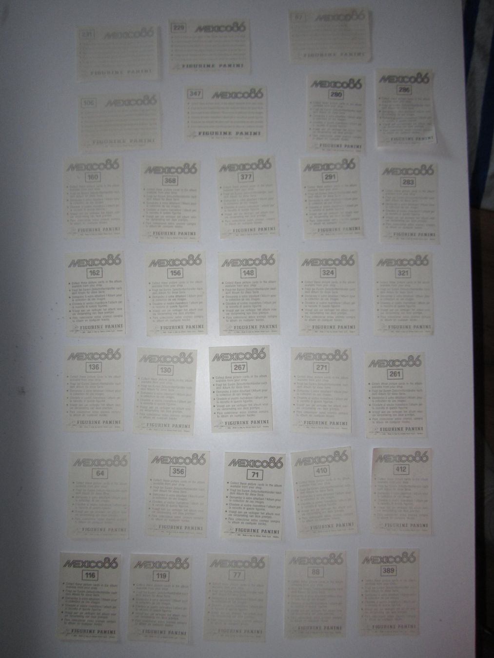 Panini Cartes à collectionner: Panini Mexico 1986 – Neuf (Voir description) à Tramelan par Tors 5