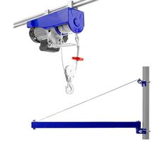 Pallit Seilwinde elektr. mit Schwenkarm 600 kg Tragkraft