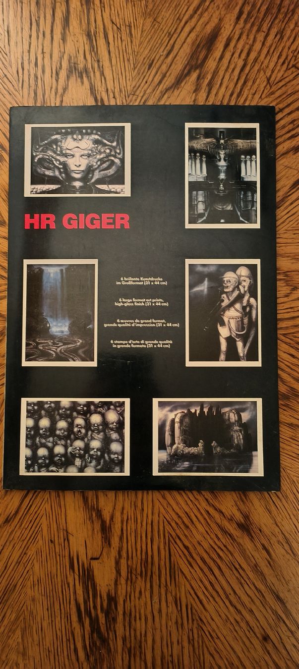 Foto & Immagini: HR Giger Posterbook mit 6 Kunstdrucken – Usato da Wädenswil venduto da M_Gee 1