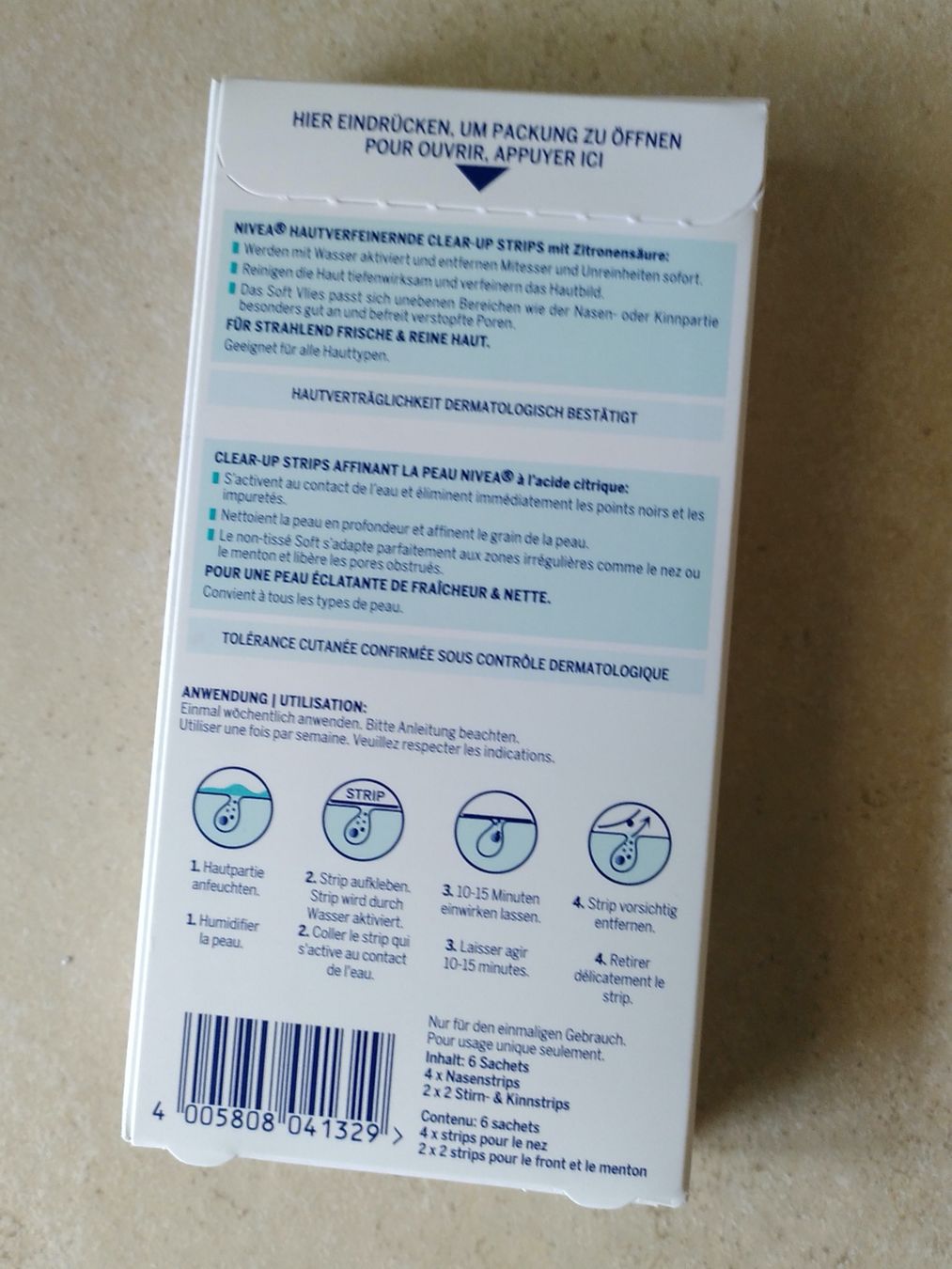 Nivea Cura del viso: NIVEA CLEAR-UP STRIPS – Nuovo e nell'imballaggio originale da Brugg AG venduto da olamim 1