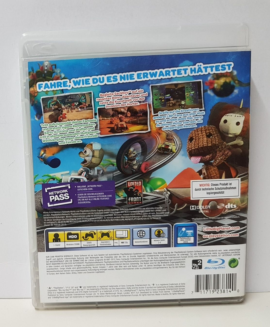 Sony Giochi: PS3 LittleBigPlanet Karting – Usato da Schüpfheim venduto da Game-Paradis 1