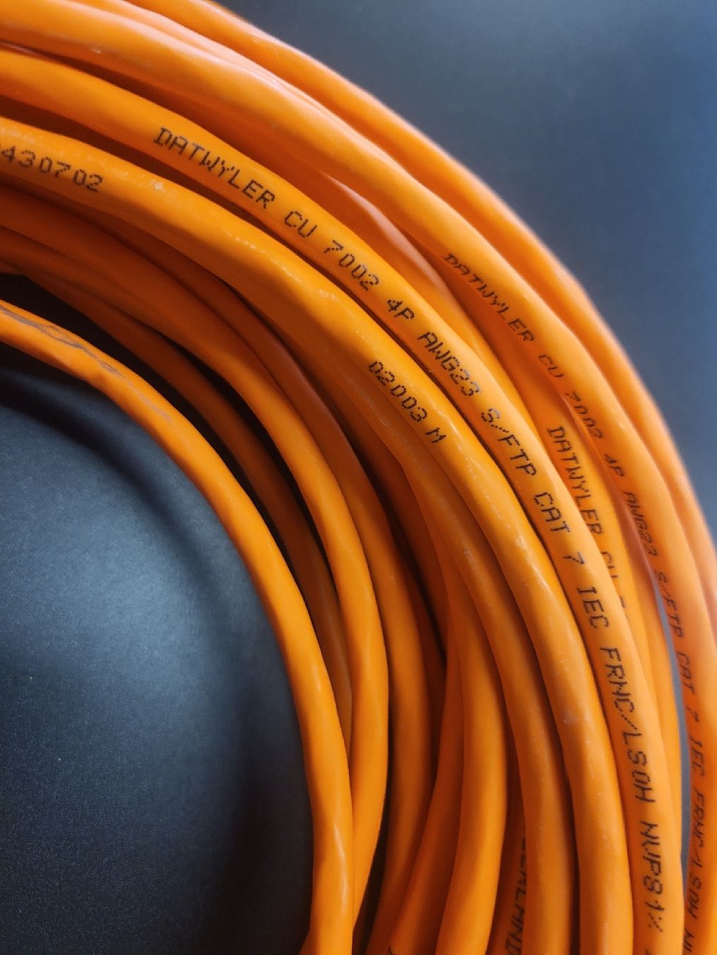 Dätwyler Cavi: 25m Netzwerkkabel Dätwyler 7002, Cat7 – Nuovo (secondo la descrizione) da Alpnach Dorf venduto da str_jdw2 1