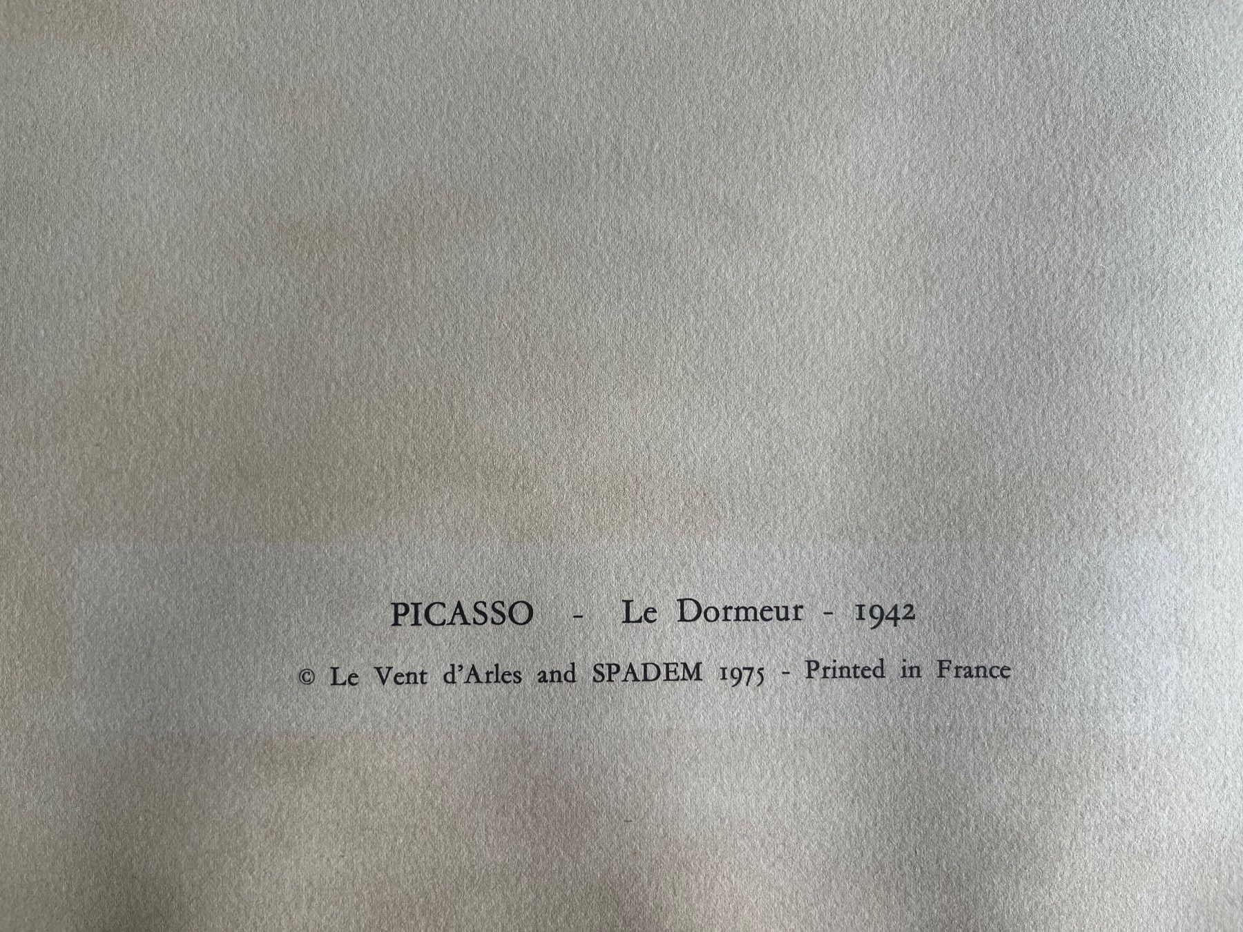 Grafica & Litografie: Picasso Lithographie Le Dormeur 1942 – Usato da Winkel venduto da hei_gxk6 2