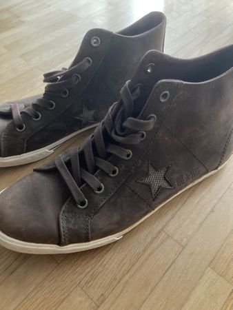 Converse One Star, Leder braun, Gr. 36