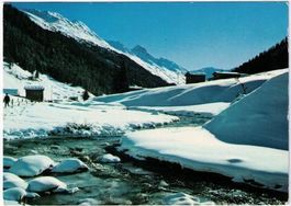Davos - sonniger Wintertag im Dischmatal