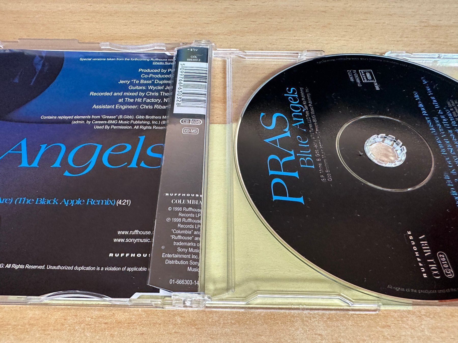 CD: Pras – Blue Angels - Single CD – Usato da Rikon im Tösstal venduto da Alpenmutz 1