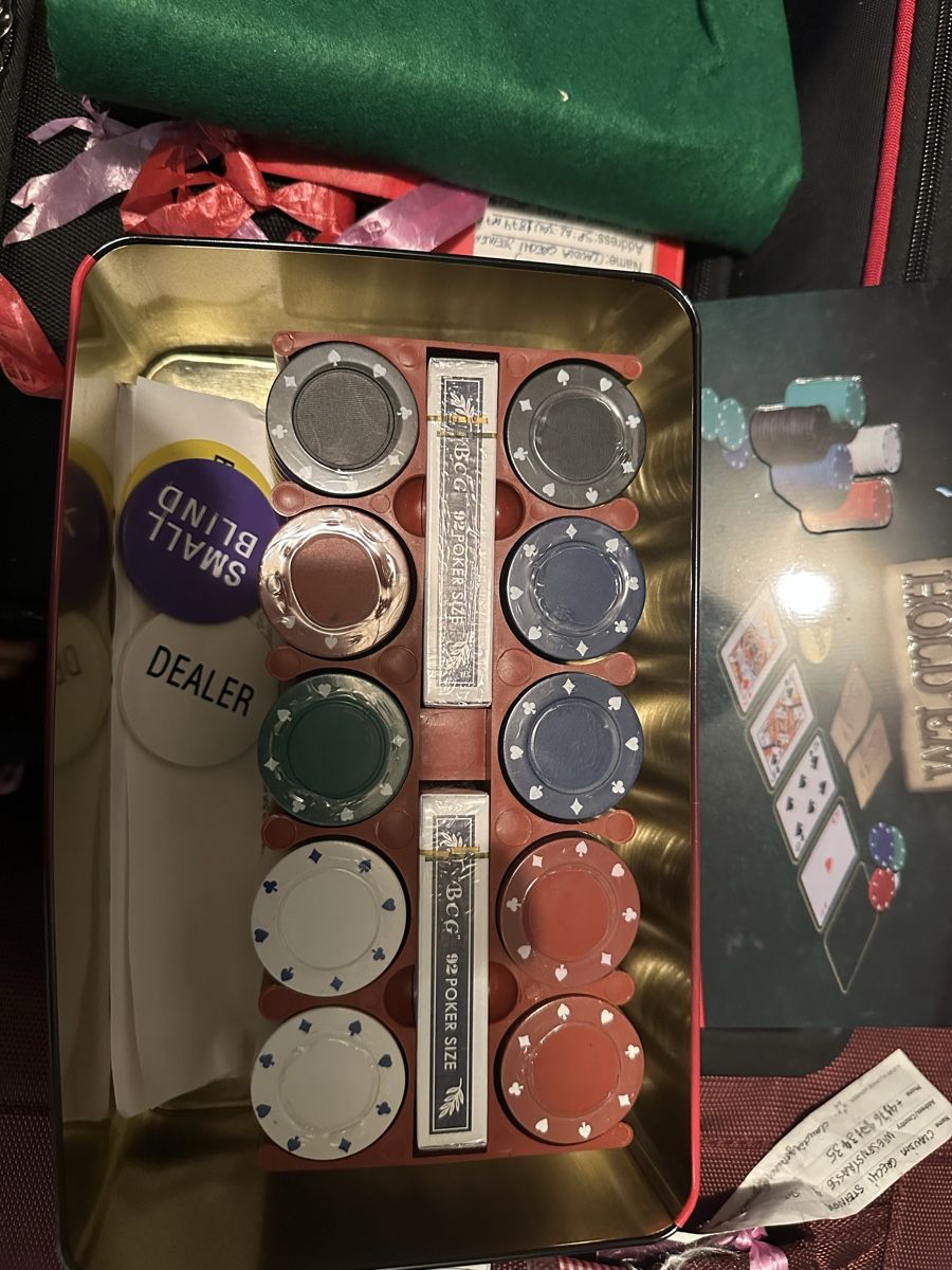 Giochi: Poker-Set neu – Nuovo (secondo la descrizione) da Wettingen venduto da Phibras