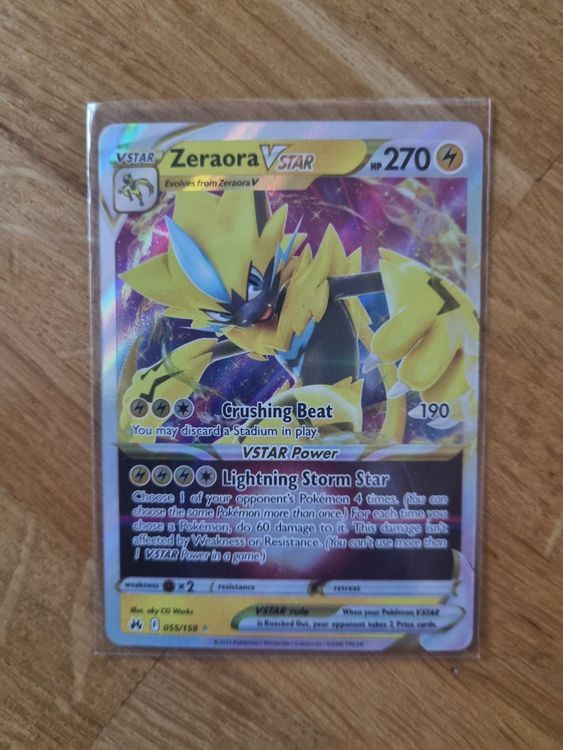 Zeraora Vstar Crown Zenith Kaufen Auf Ricardo