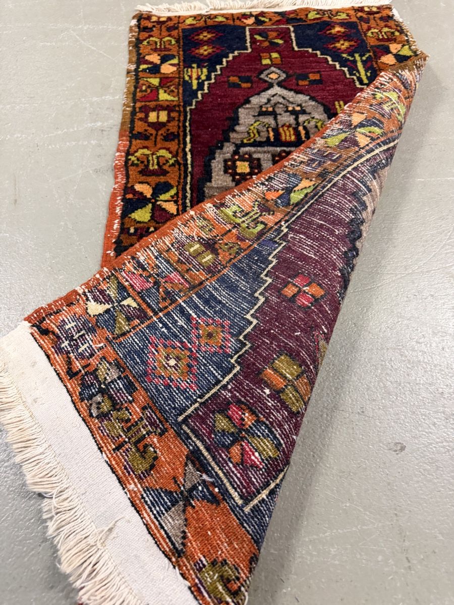 Tapis: Orientteppich klein handgeknüpft bunt  – D'occasion à Strengelbach par RaenAntikDesign 5