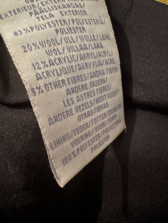 Fabulous chevron wool mix skirt 8