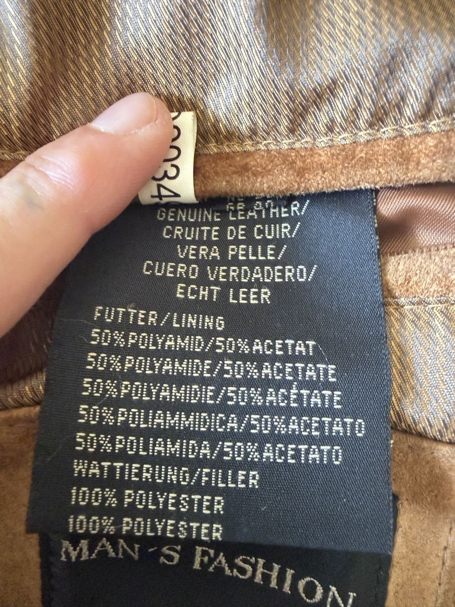 Giacche: Lederjacke braun Gr 50 – Usato da basel venduto da j_4056 4