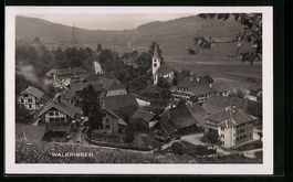 AK Walkringen, Ortspartie mit Kirche