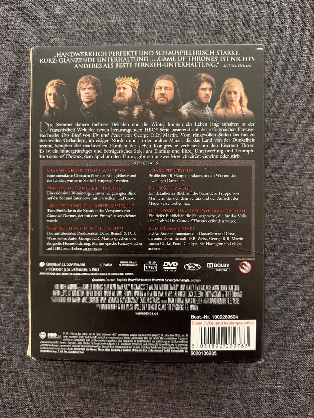 Tous les DVDs: Game of Thrones Staffel 1 – D'occasion à Zug par mcm.v.i 1