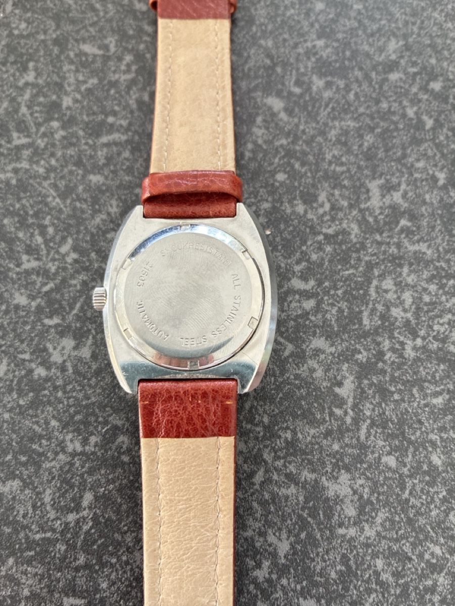 Cortébert Orologi: Herrenuhr Cortébert Automatic Day-Date Lederarmband Vintage – Usato da Chur venduto da jasi18 2