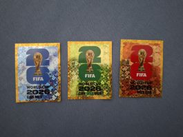 Panini Bilder 2026 WM Pokale