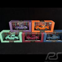 Set von 5 Porsche 911 Turbo S 20th Anniversary China 1:43