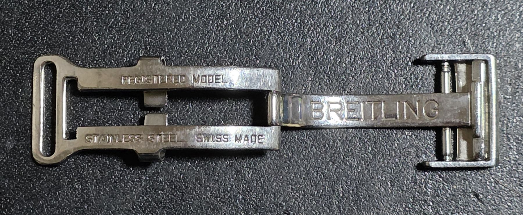 Bracciali & Braccialetti: Breitling Boucle déployante originale en acier inoxydable – Usato da La Chaux-de-Fonds venduto da mem_l6xm