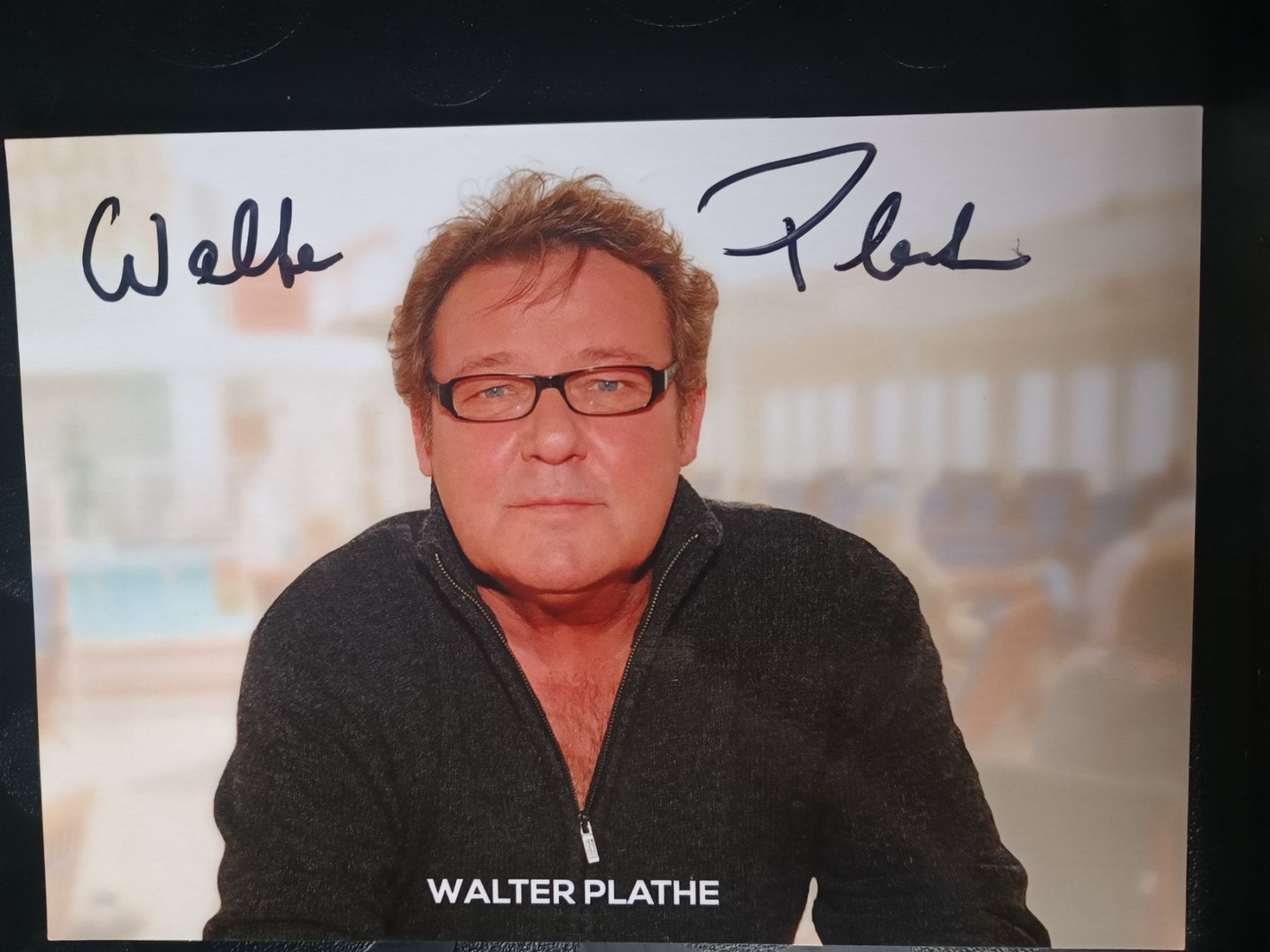 Autogramme: Walter Plathe - signierte Autogrammkarte – Gebraucht aus Menziken von Artographs