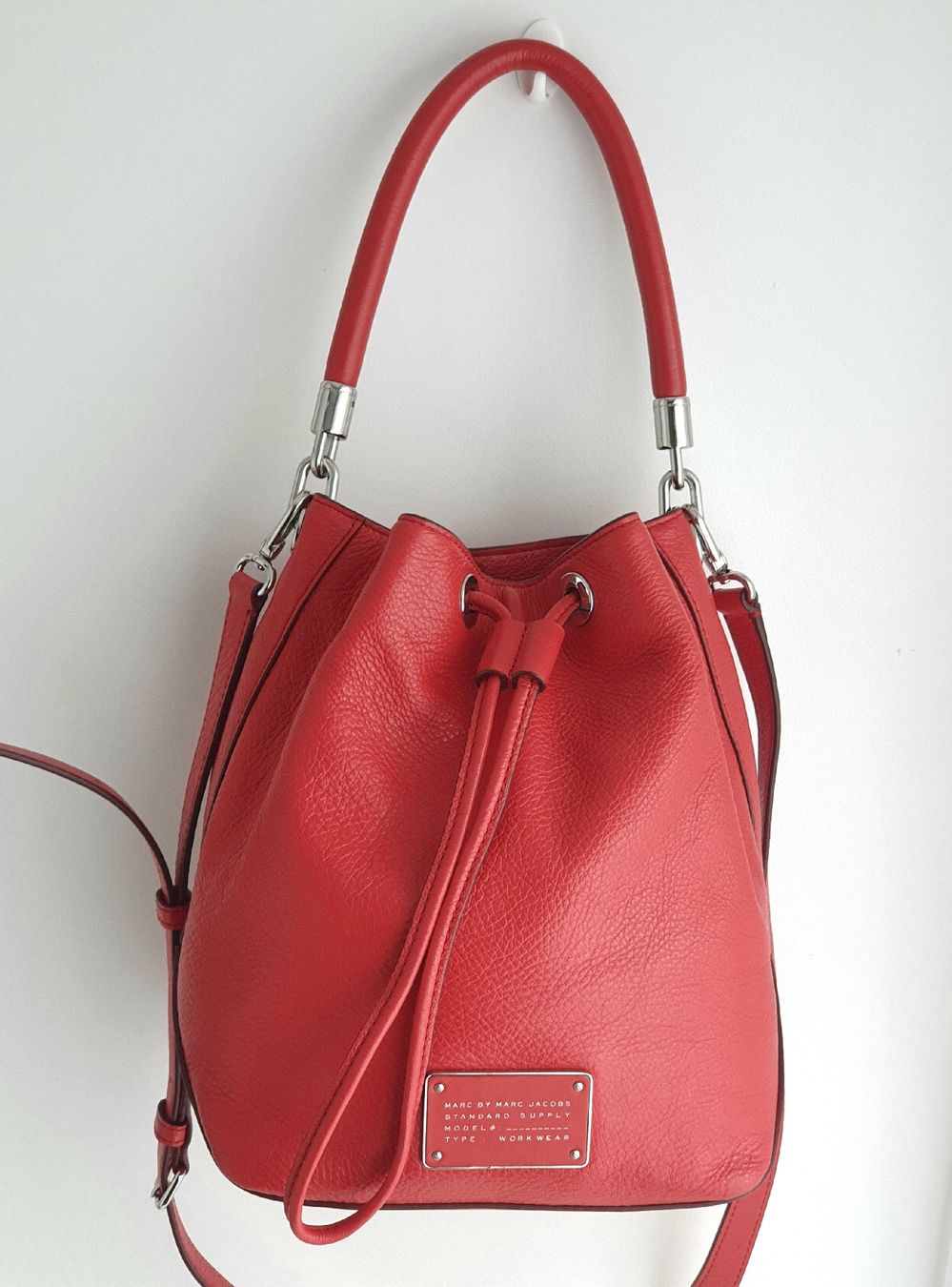 Marc Jacobs Borse da donna: Marc Jacobs Beuteltasche Soft Leder Rot – Nuovo (secondo la descrizione) da Niederteufen venduto da Mira_72