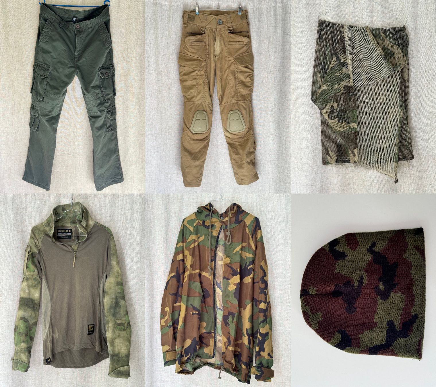 Uniformi: Lot airsoft camouflage – Usato da Genève venduto da Reveur