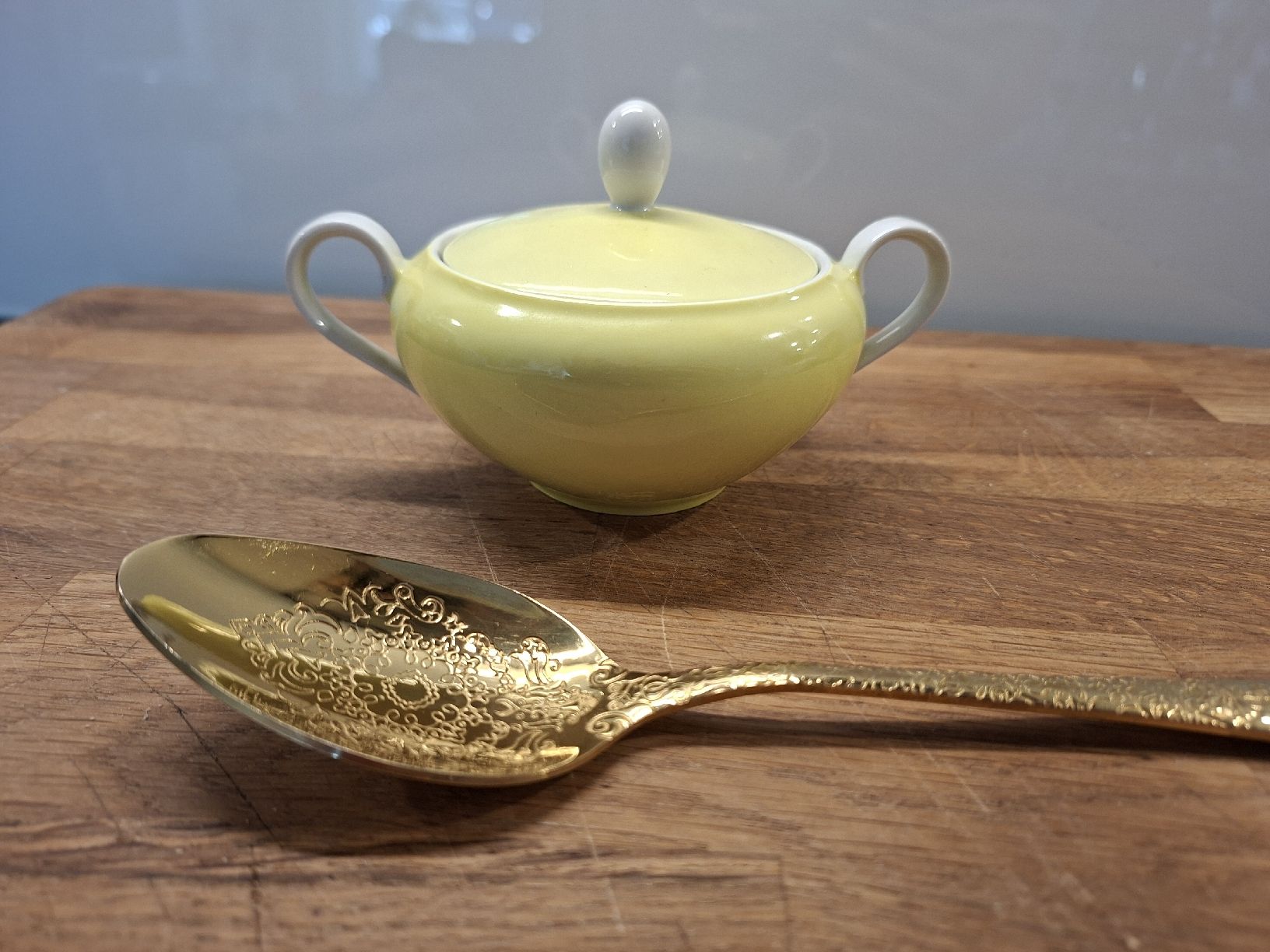 Zuccheriere: Antike Zuckerdose Seltmann gelb – Usato da Meinisberg venduto da Destiny1972 3