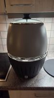 Tischgrill LotusGrill rund anthrazit gebraucht guter Zustand