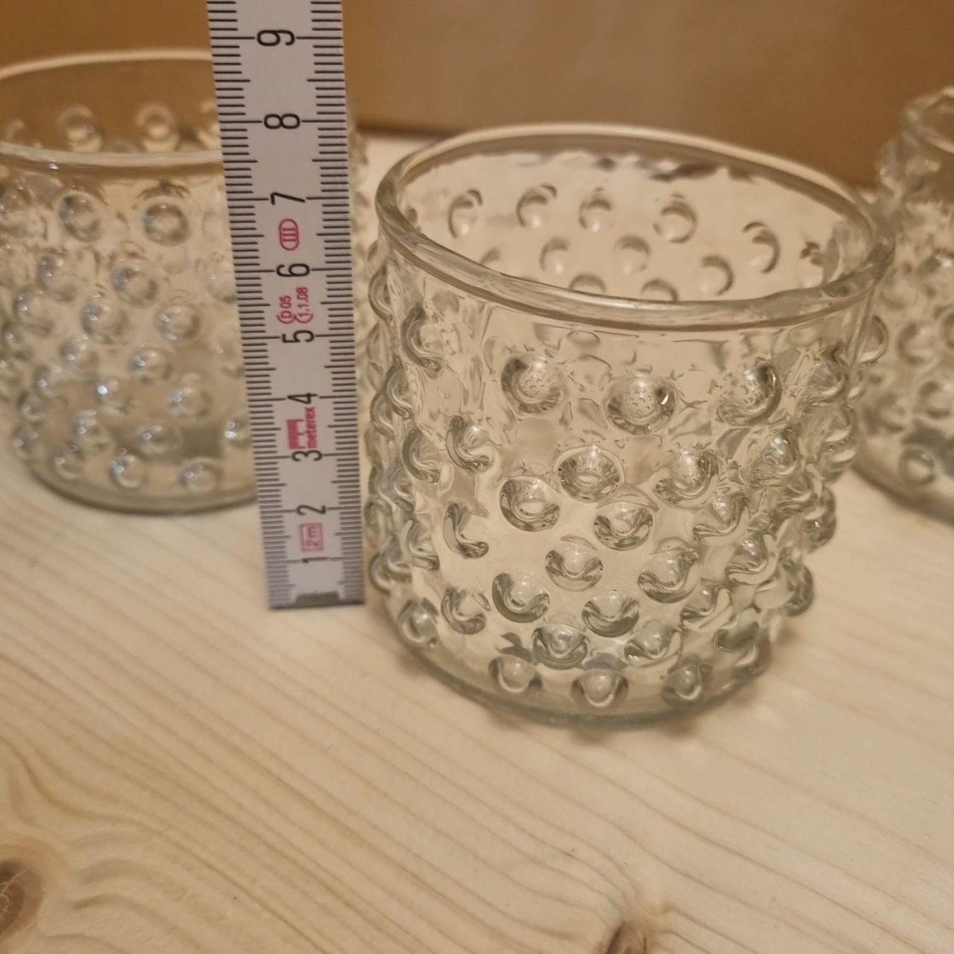 Tutte le decorazioni: 4er Set Teelichthalter aus Glas – Usato da Luzern venduto da kon_j7zt 4