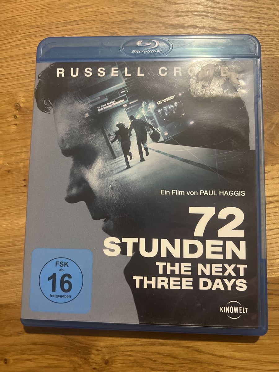 Tutti i DVDs: 72 Stunden - The Next Three Days (Blu-ray) – Usato da Steffisburg venduto da balboa_76
