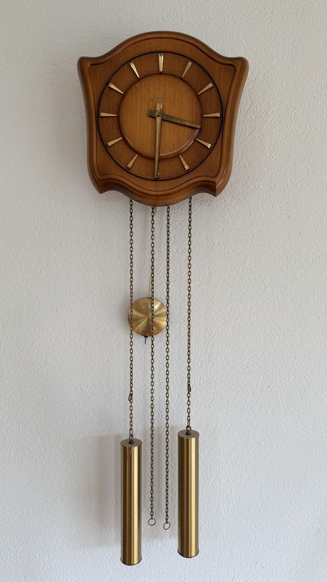 Junghans Orologi: Pendeluhr, original JUNGHANS, Wanduhr (mit Scammer-Warnung) – Usato da Walkringen venduto da Flyover 1