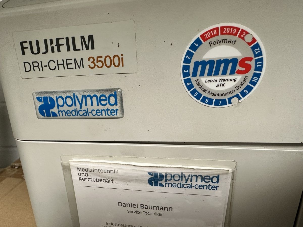 Fuji Tutte le macchine: Analyzer FUJIFILM DRI-CHEM 3500i Analyzer – Usato da Nebikon venduto da schnischna80 2