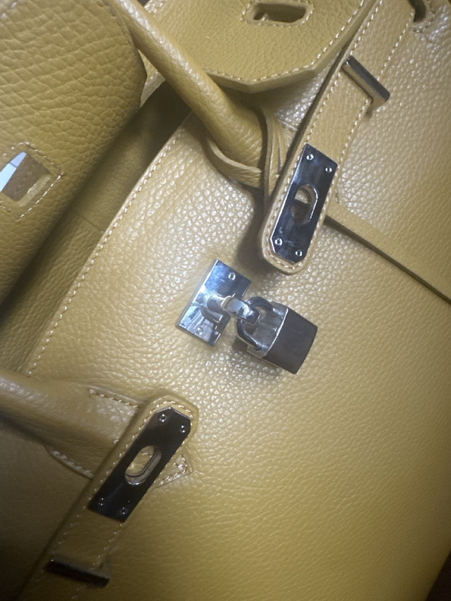Borse da donna: Edle Handtasche Hermeslike in Senfgelb – Nuovo (secondo la descrizione) da Liestal venduto da ell_6xc7 5