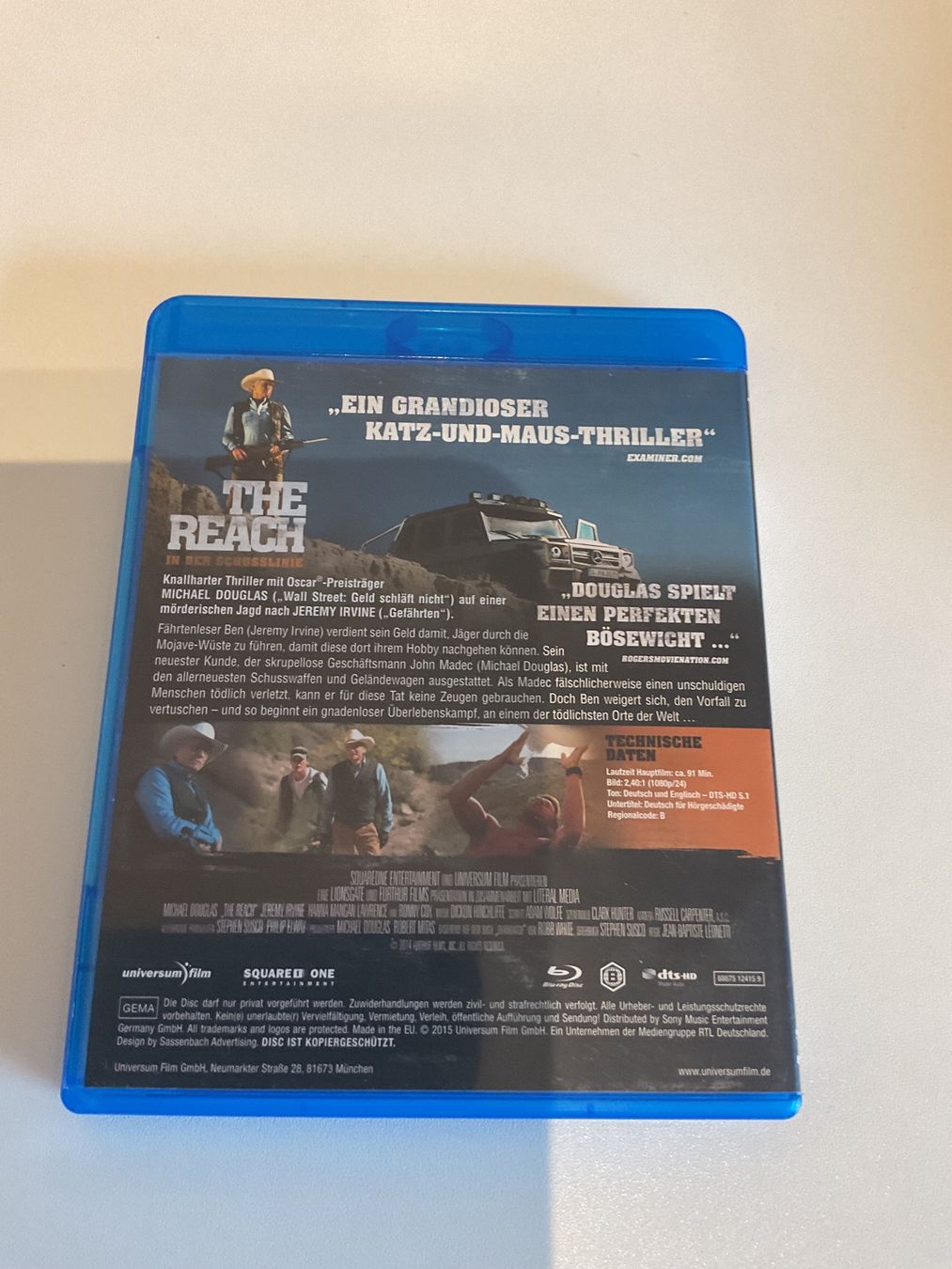 Tutti i DVDs: The Reach In der Schusslinie – Usato da Au SG venduto da Mar_69jz 1