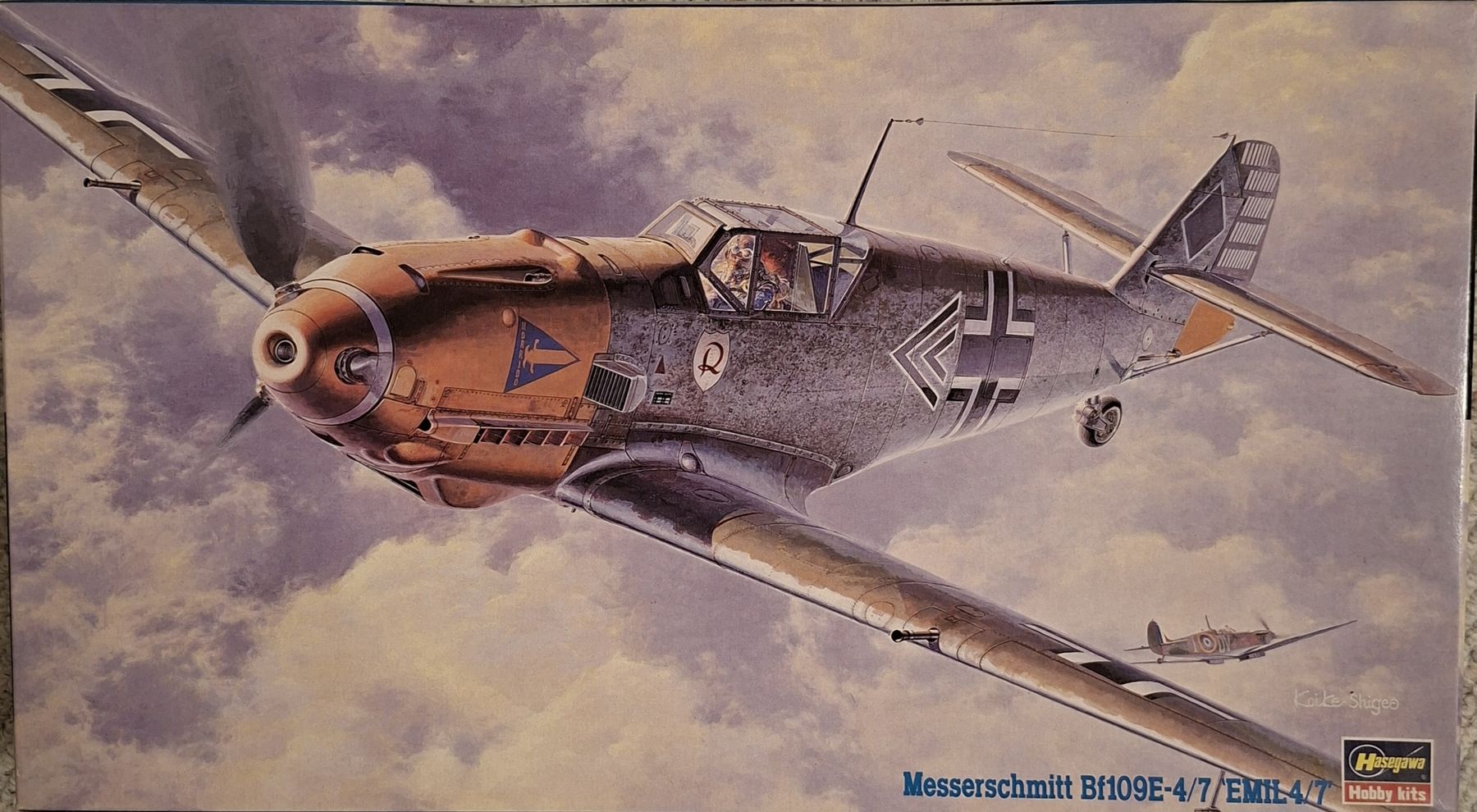 Kit di modellismo & Modellini statici: Hasegawa 1:48 Bf-109E-4/7 – Nuovo e nell'imballaggio originale da Laupen BE venduto da hei_prs6 1