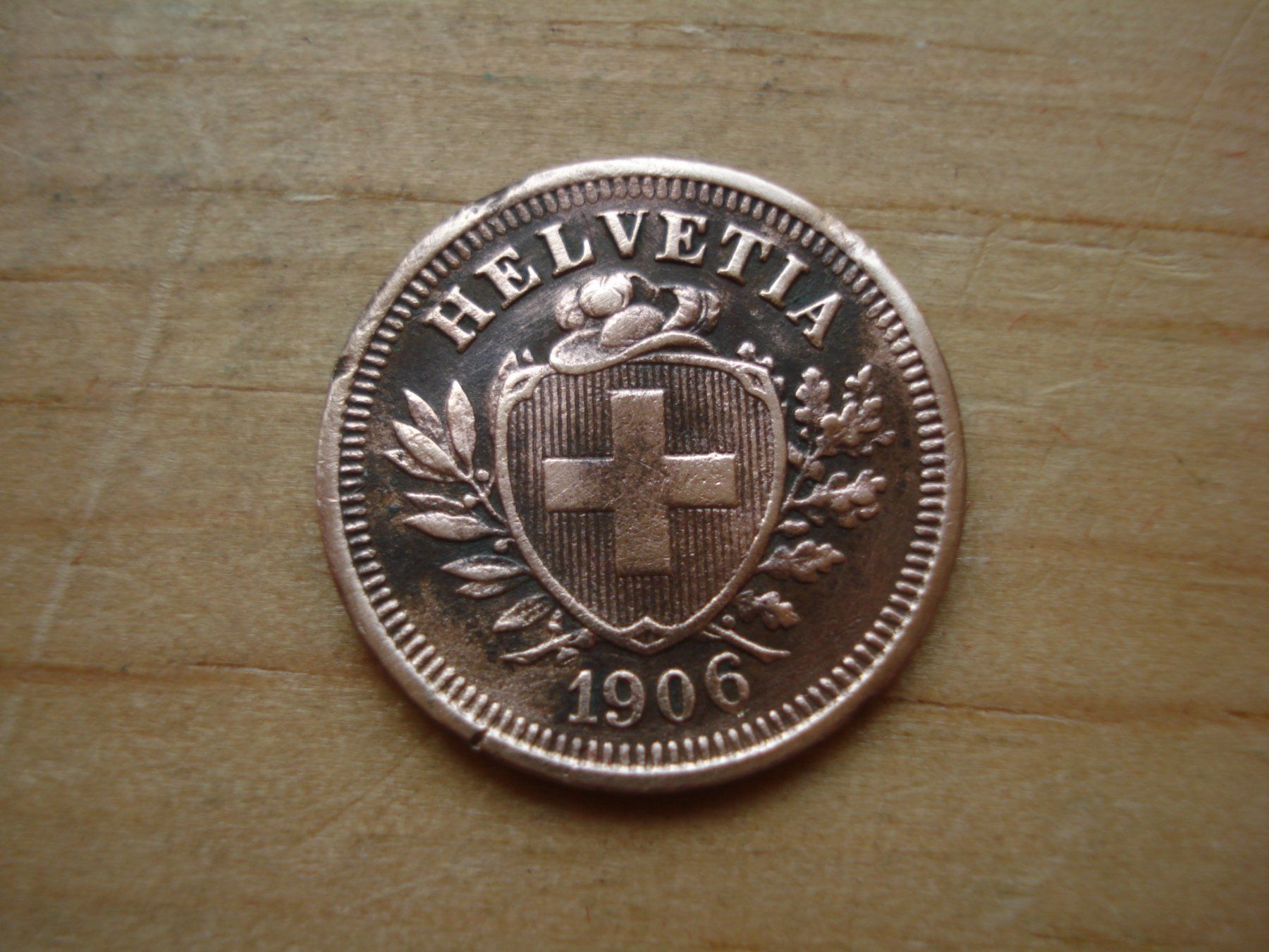 Tutti le monete: (N1) 1 Rappen  1906 – Usato da Erlach venduto da Net-Coins