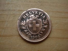 (N1) 1 Rappen  1906