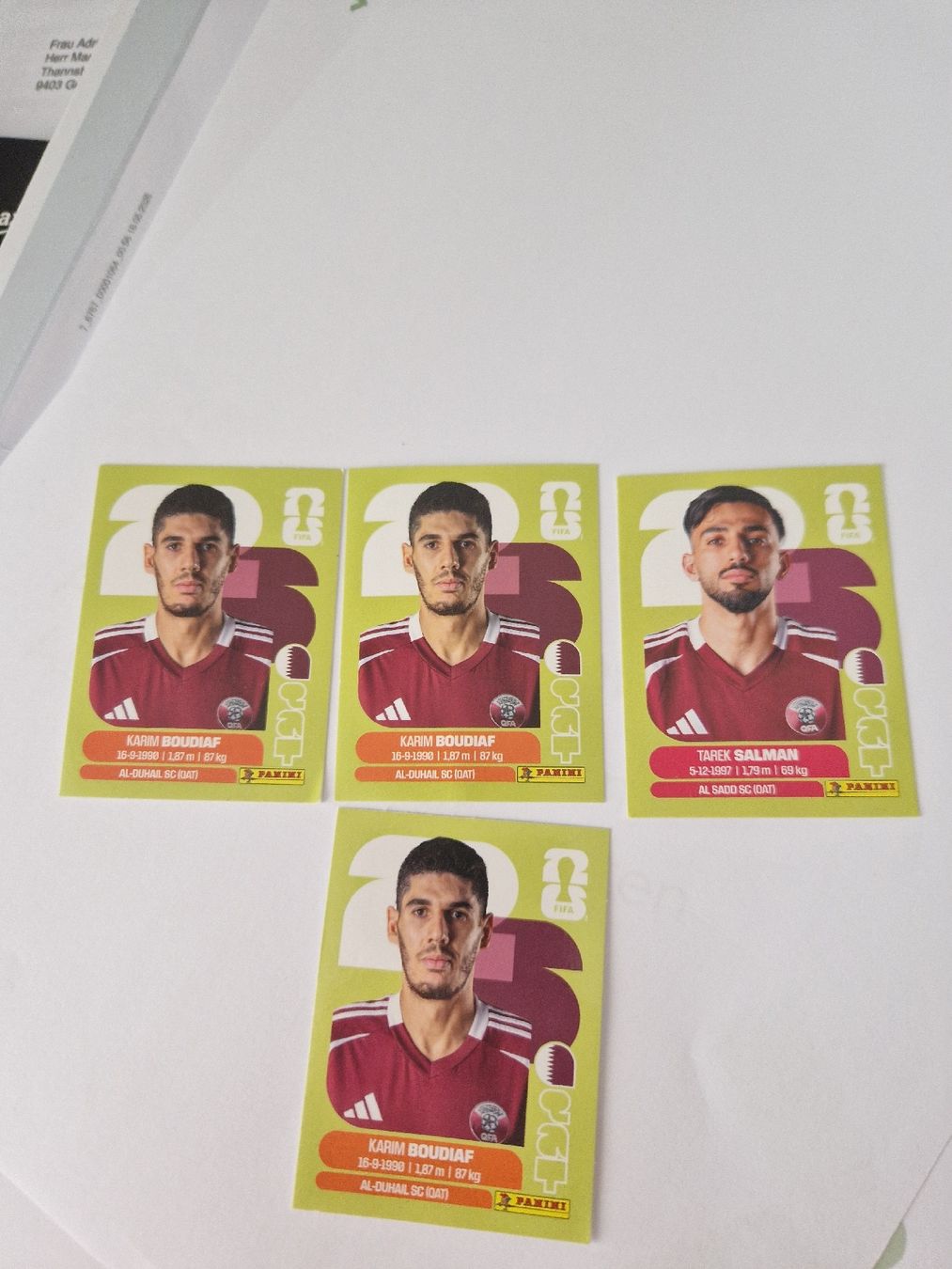 Panini Cartes à collectionner: Panini QAT / Katar – Neuf (Voir description) à St. Gallen par TICA84