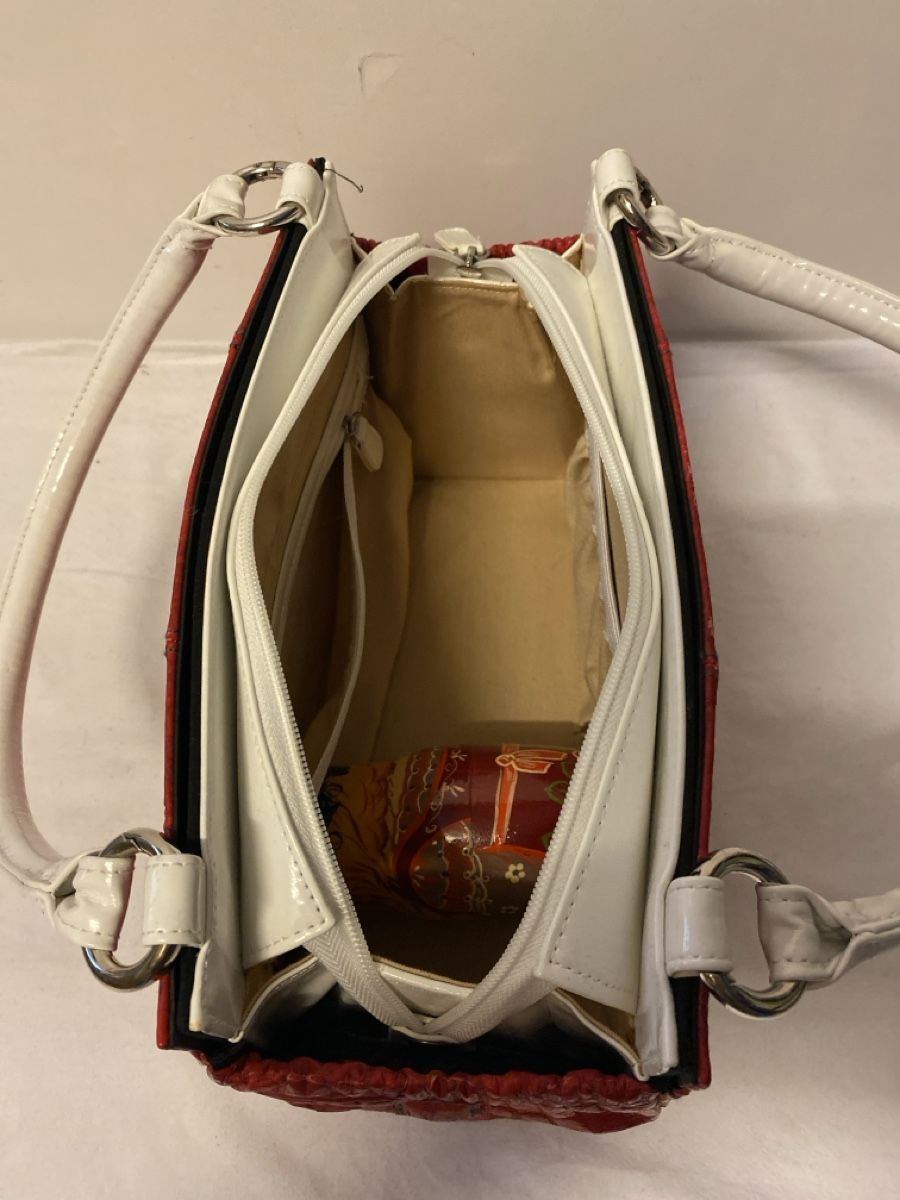 Borse da donna: Rote Handtasche MICHE Bag shells Classic – Usato da sursee venduto da trilli-tralli 6