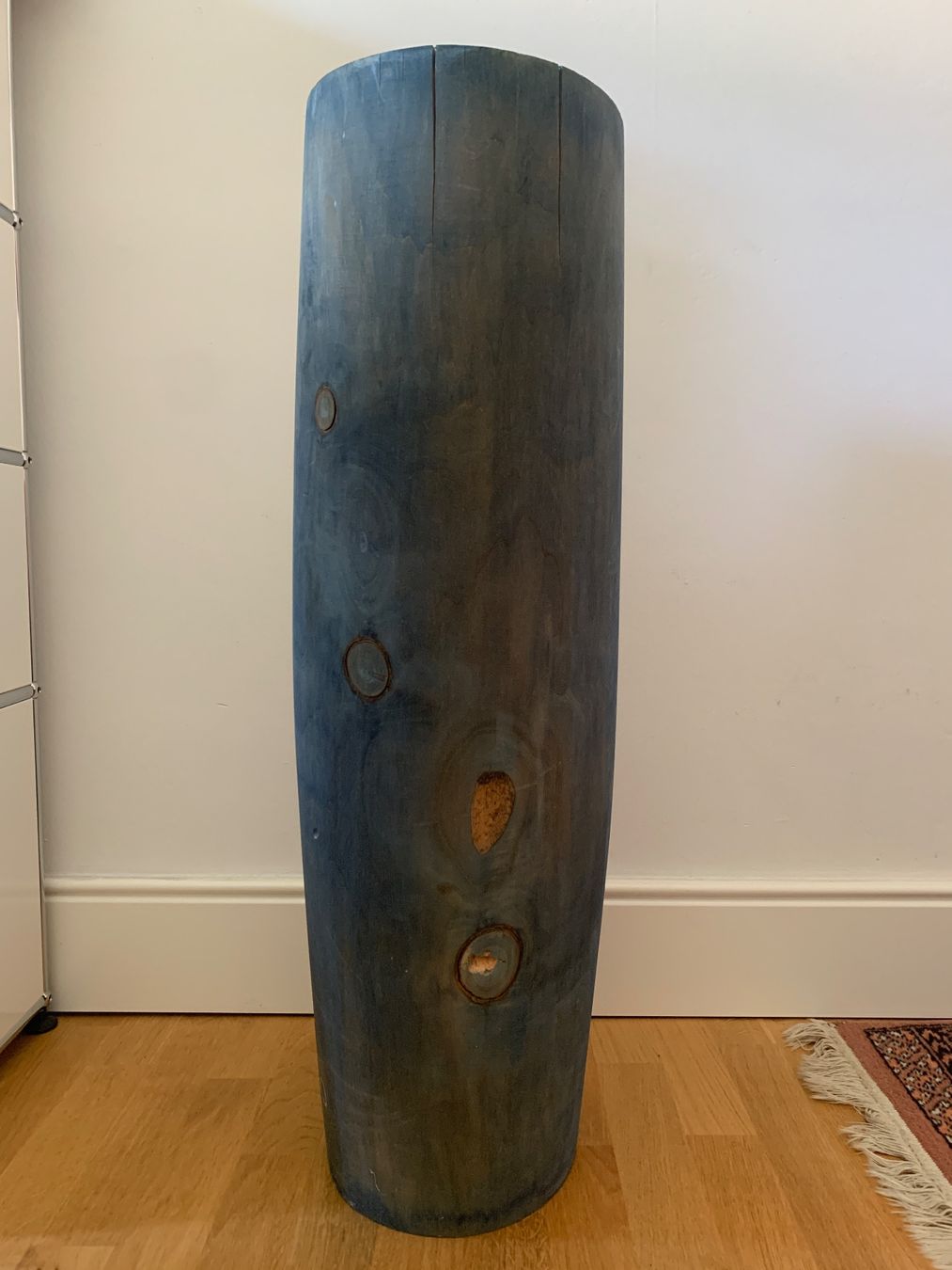 Sculptures & Statues: Minimale Holzskulptur blau – D'occasion à Zürich par mnnw 1