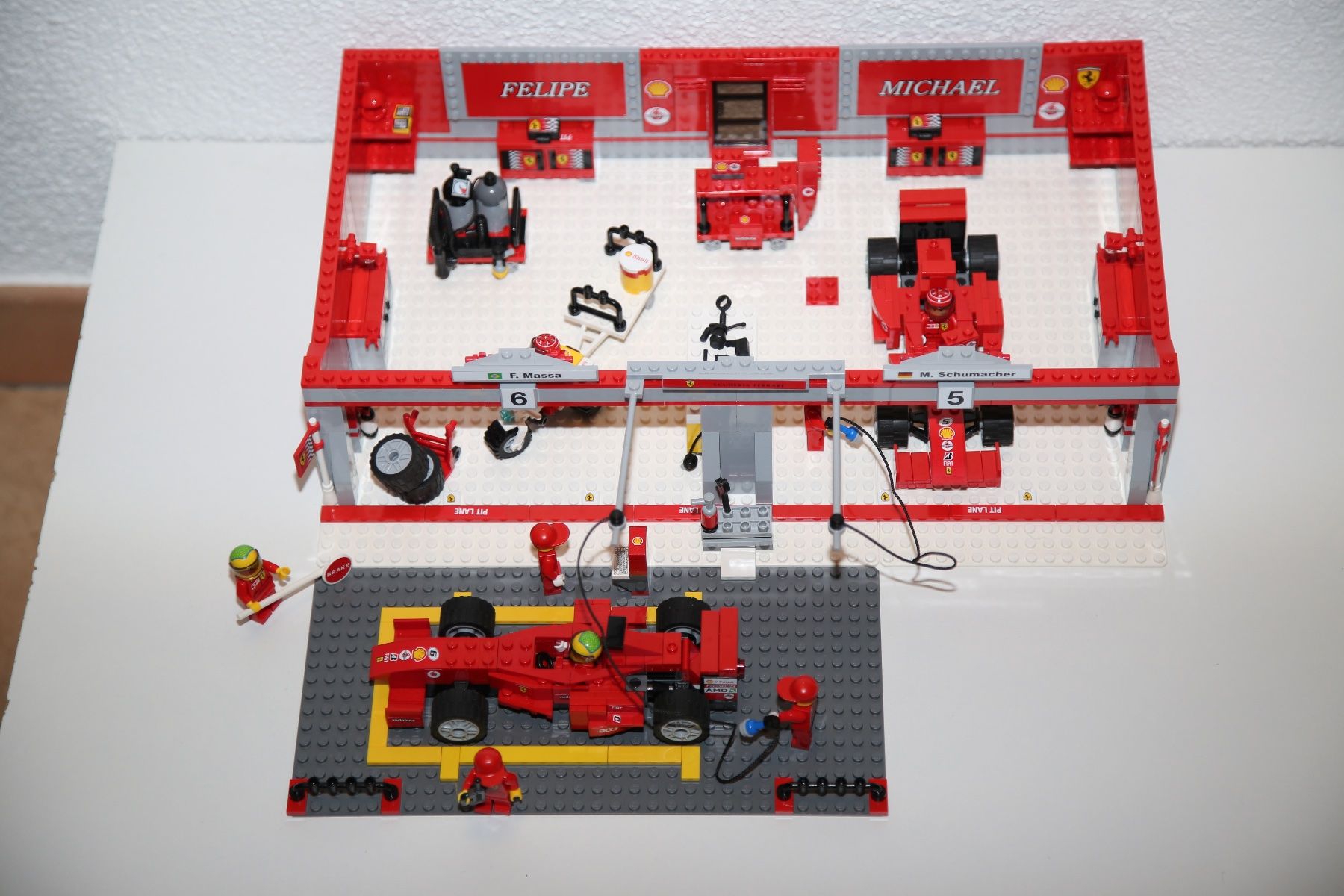 LEGO Racers 8144 Ferrari 248 F1 Team Schumacher Edition (Neu (gemäss ...