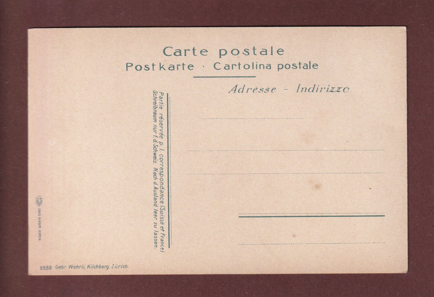 Cartoline postali: GLARUS - Glärnisch – Usato da Pully venduto da nicecards 1