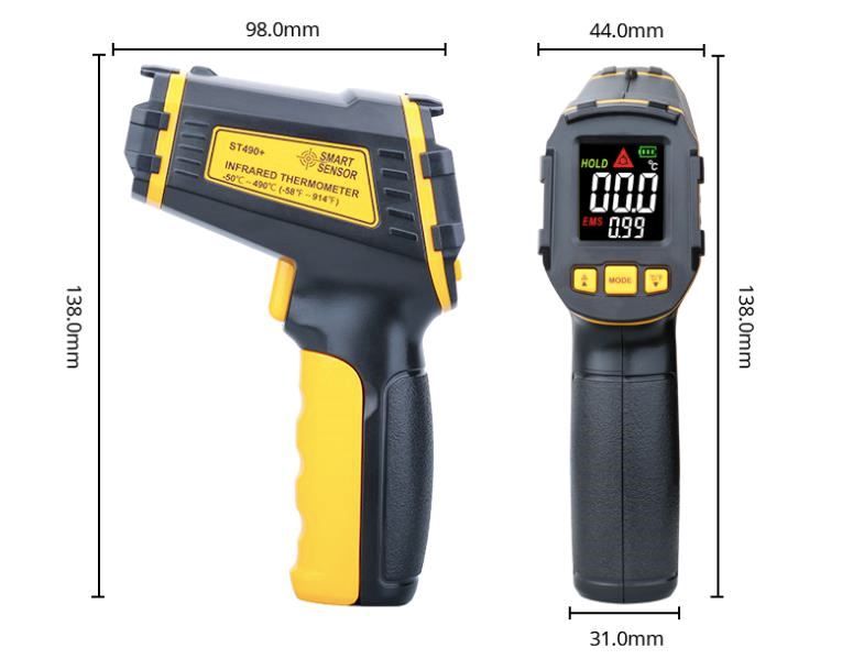 Altro per la casa: IR Infrarot-Thermometer -50/490°C – Nuovo e nell'imballaggio originale da Châtelaine venduto da topshop.switzerland 5
