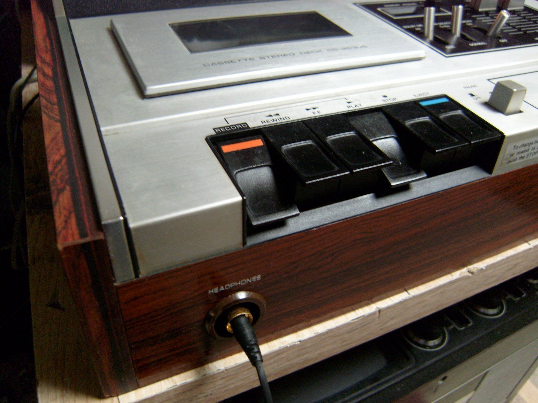 Apparecchi a nastro: Technics Pult Vintage Tapedeck der Spitzenklasse RS-263 Top – Usato da Mauren TG venduto da xkr1998 2