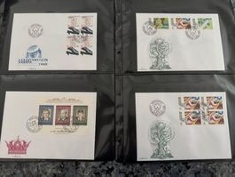 8 Ersttagsbriefe Fürstentum Liechtenstein (4)
