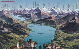 Berner Oberland Thunersee  1928