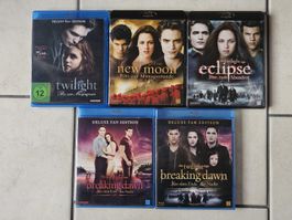 Twilight  -  Komplette Filmreihe 1 - 5  /  Bluray