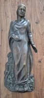 Wunderschöne Bronze Figur/Relief HEILIGE BARBARA 7KG